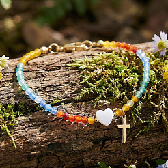 Brass Charm Bracelets&nbsp;LS-FR9863