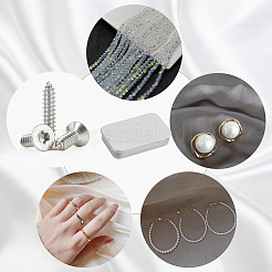 6Pcs Slide Top Tinplate Trinket Storage Boxes&nbsp;CON-SP0001-23F