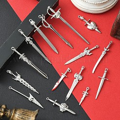 15Pcs 15 Styles Alloy Pendants&nbsp;FIND-YW0004-81