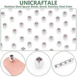 304 Stainless Steel Spacer Beads&nbsp;STAS-UN0008-20P