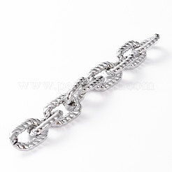 Handmade CCB Plastic Cable Chains&nbsp;AJEW-JB00863-02