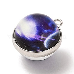Galaxy Theme Luminous Glass Ball Pendants&nbsp;GLAA-D021-01P-07