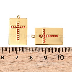 304 Stainless Steel Rhinestone Pendants&nbsp;RB-CBADC81-13G-02