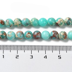Synthetic Imperial Jasper Dyed Beads Strands&nbsp;G-D077-A01-01C