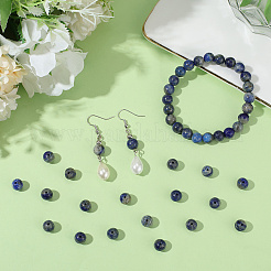 2 Strands Natural Lapis Lazuli Beads Strands&nbsp;G-SP0001-26