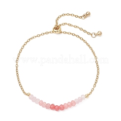 Adjustable 304 Stainless Steel Cable Chain Slider Bracelets&nbsp;BJEW-JB13089