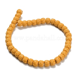 Synthetic Coral Dyed Carved Beads&nbsp;BSHE-H114-01D