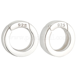 925 Sterling Silver Spring Gate Rings&nbsp;STER-BBC0009-24