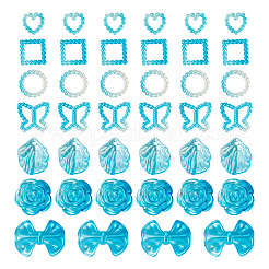 Opaque ABS Plastic Beads&nbsp;FIND-TAC0016-33B