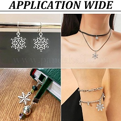 96Pcs 16 Styles Tibetan Style Alloy Pendants&nbsp;FIND-YW0008-69