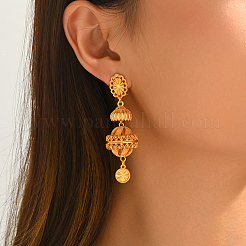 Geometric Lantern Alloy Tassel Dangle Stud Earrings for Women Party and Festive Wear&nbsp;UN7488