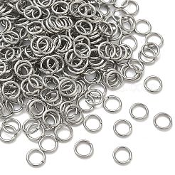 Tarnish Resistant 304 Stainless Steel Open Jump Rings&nbsp;STAS-M008-04B
