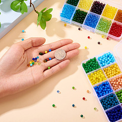 1990Pcs 20 Styles Transparent & Opaque Colours Glass Seed Beads&nbsp;SEED-TA0001-42