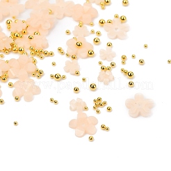 Flower Plastic Cabochons Nail&nbsp;MRMJ-I001-03G