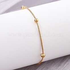 304 Stainless Steel Satellite Chains Bracelets for Women&nbsp;BJEW-D337-01D-G