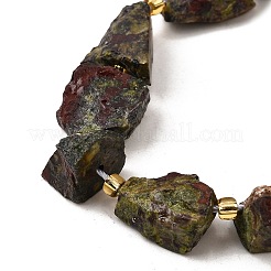 Raw Rough Natural Dragon Blood Beads Strands&nbsp;G-Z087-A03