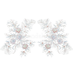 Polyester Acrylic Rhinestones Applique embroidery ABS Sequins&nbsp;FIND-WH20019-165A-05