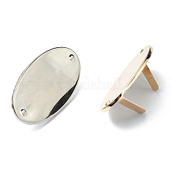 (Defective Closeout Sale: Scratched) Zinc Alloy Bag Decorative Clasps&nbsp;PURS-XCP0001-07