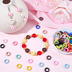 100Pcs Opaque Acrylic Bead Frame&nbsp;OACR-SC0002-96