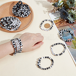 Polymer Clay Heishi Beaded Stretch Bracelets&nbsp;BJEW-GO0002-28B-02