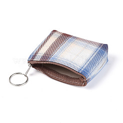Plaid Pattern Cotton Wallets&nbsp;AJEW-N003-19