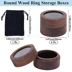Round Wood Ring Storage Boxes&nbsp;BBC0002-25B