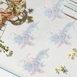 Polyester Applique Embroidery&nbsp;DIY-WH20055-026B