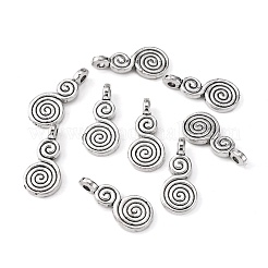 Helix Tibetan Style Alloy Pendants&nbsp;LF0038Y-NF