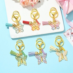 Acrylic & Alloy Enamel Keychain&nbsp;KEYC-FS00026-03