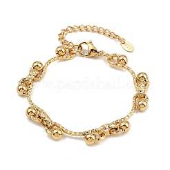 304 Stainless Steel Link Chain Bracelets for Women&nbsp;BJEW-Z143-14G