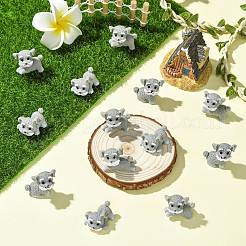 20Pcs 4 Styles Mini Resin Dog Ornaments&nbsp;RESI-CJ0004-85