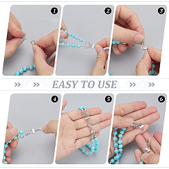 4Pcs Brass Chain Extender&nbsp;FIND-GA00004
