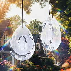 Transparent Glass Pendants&nbsp;GLAA-SP0001-18C