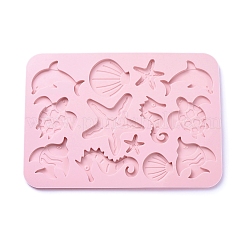 Marine Organism Food Grade Silicone Molds&nbsp;LS-DIY-F044-12