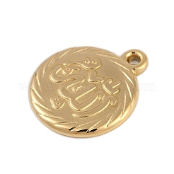 Ion Plating(IP) 304 Stainless Steel Pendants&nbsp;STAS-U019-20G