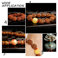 Flat Round Brass Spacer Beads&nbsp;KK-PH0036-59