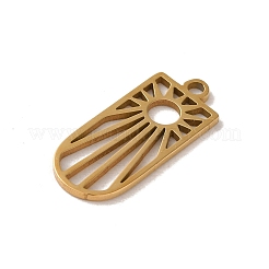 201 Stainless Steel Pendants&nbsp;STAS-E211-08G