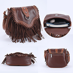 Men's PU Leather Crossbody Bag&nbsp;DIY-WH0504-45