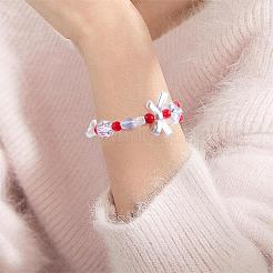 150 Pieces Random Rose Acrylic Beads Bear Pastel Spacer Beads Butterfly Loose Beads for Jewelry Keychain Phone Lanyard Making&nbsp;X-JX543H