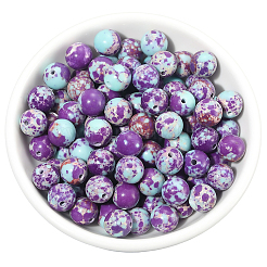 100Pcs Dyed Natural Imperial Jasper Beads&nbsp;G-PA0001-19