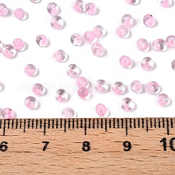 8/0 Inside Colours Transparent Glass Seed Beads&nbsp;SEED-T007-06G
