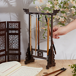 Wenge Wood Chinese Calligraphy Hanging Holder&nbsp;ODIS-WH0107-01C