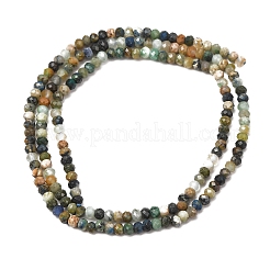 Natural Chrysocolla and Lapis Lazuli Beads Strands&nbsp;GG-CBA9631-C03-03A