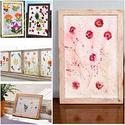 Wooden Paper Making&nbsp;DIY-WH0171-49E