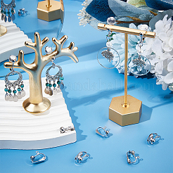 36Pcs Brass Clip-on Earring Findings&nbsp;KK-SP0001-08P