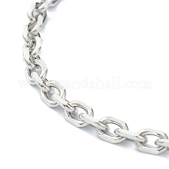 Non-Tarnish 304 Stainless Steel Cable Chain Necklaces&nbsp;NJEW-I248-23P