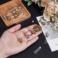 10Pcs 5 Styles Glass Pendants&nbsp;GLAA-NB0001-76