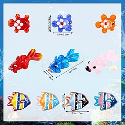 20Pcs Handmade Lampwork Beads&nbsp;LAMP-SZ0001-60