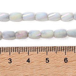 Ombre Effect Dyed Glass Beads Strands&nbsp;GLAA-I059-01H