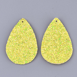 PU Leather Big Pendants&nbsp;FIND-S300-48